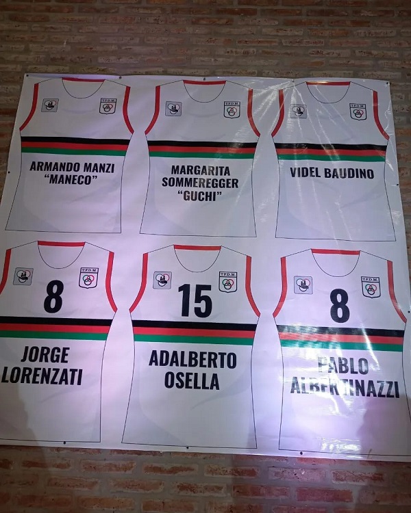 tiro homenaje nombres